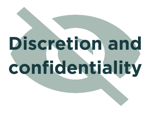 discretion-confidentiality